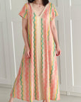 Sommerkleid, Farbwelle, 2 Farben