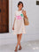 T-Shirt-Kleid, Palm Club, Beige