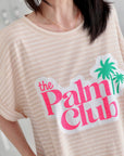 T-Shirt-Kleid, Palm Club, Beige