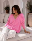 Strickjacke, Alpaka, 10+ Farben