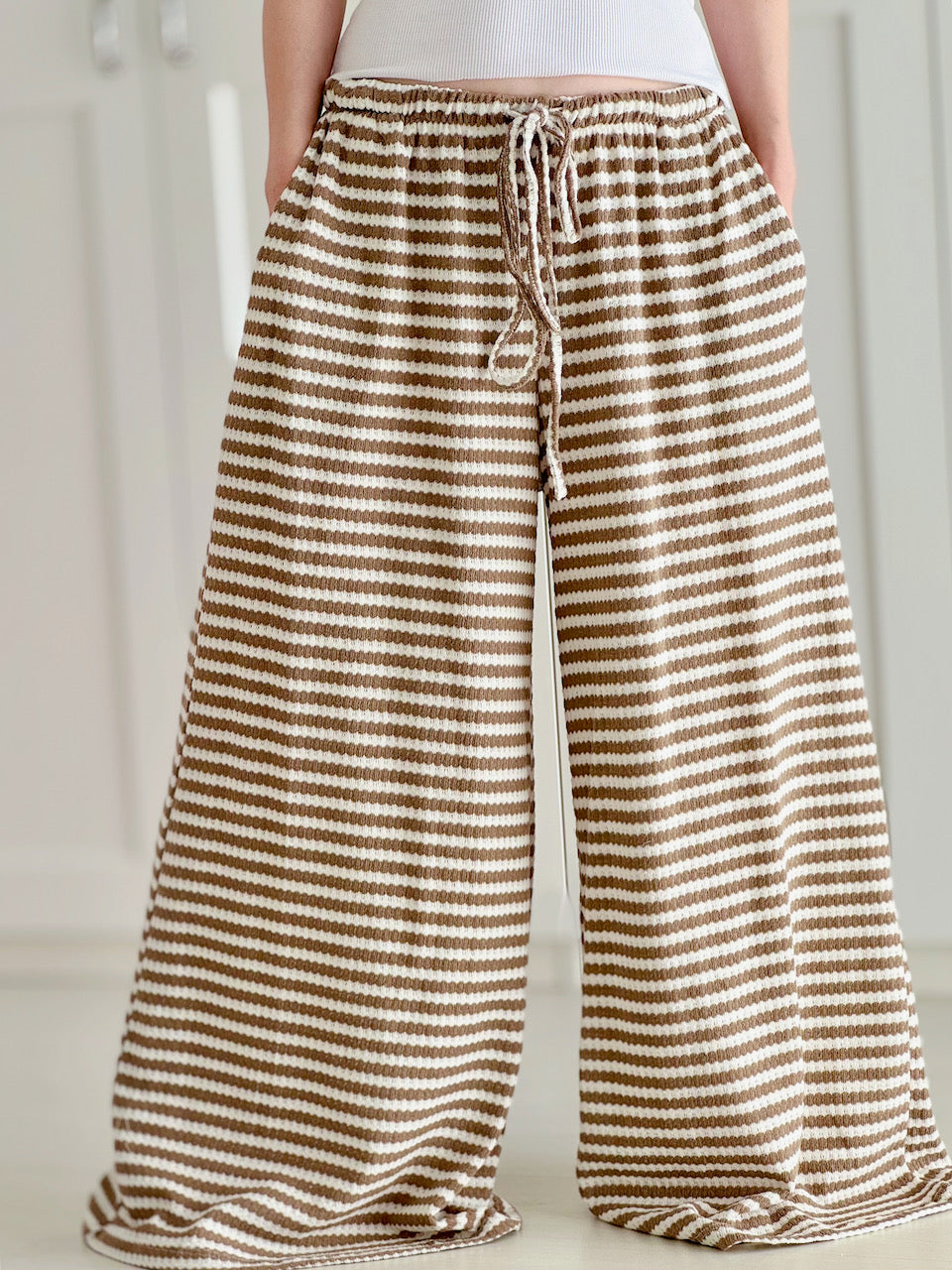 Strickhose, Streifen, 3 Farben