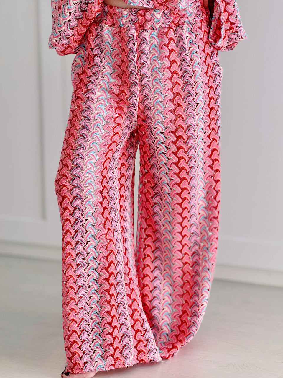 Boho-Häkelhose, 4 Farben