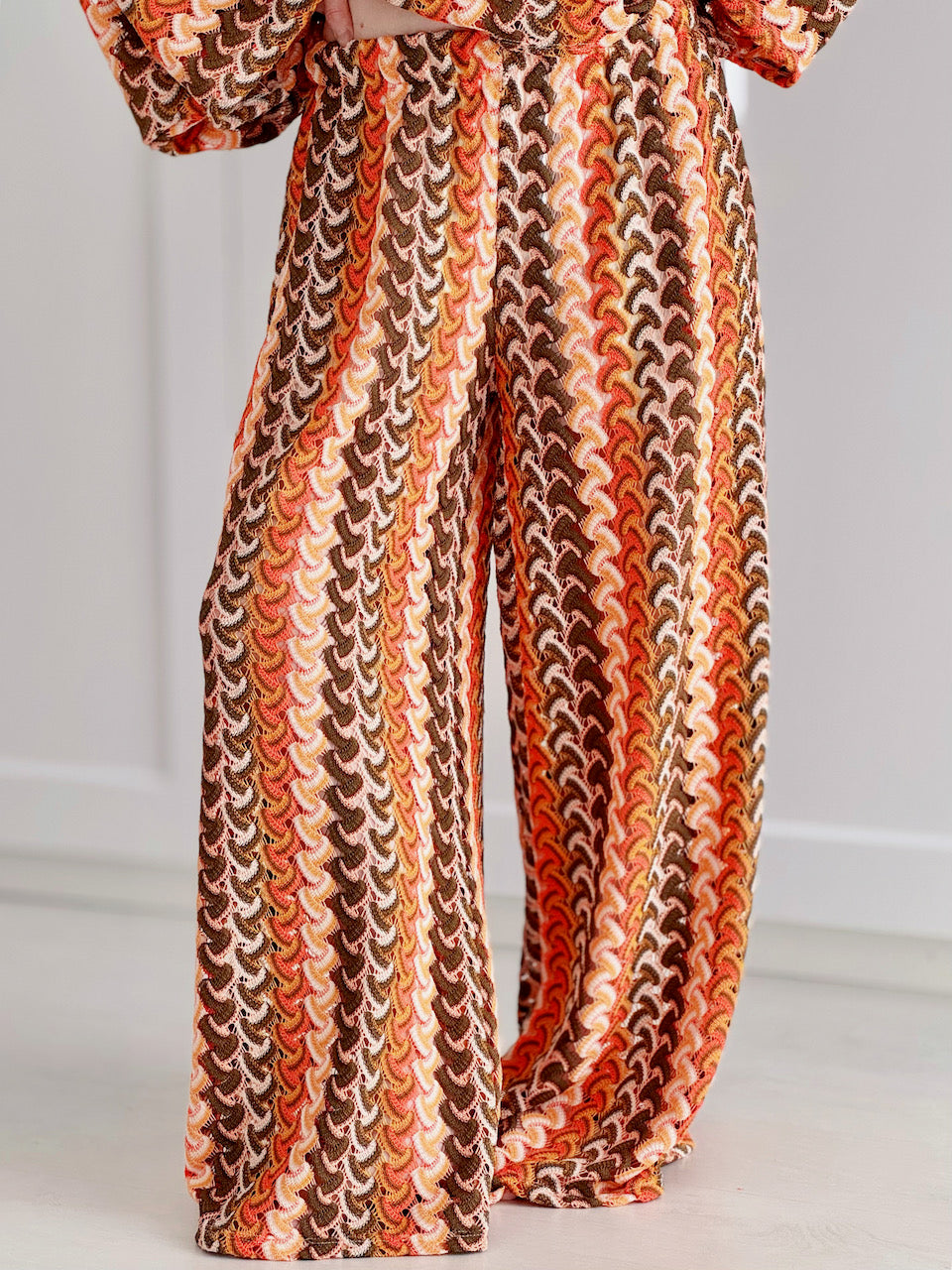 Boho-Häkelhose, 4 Farben