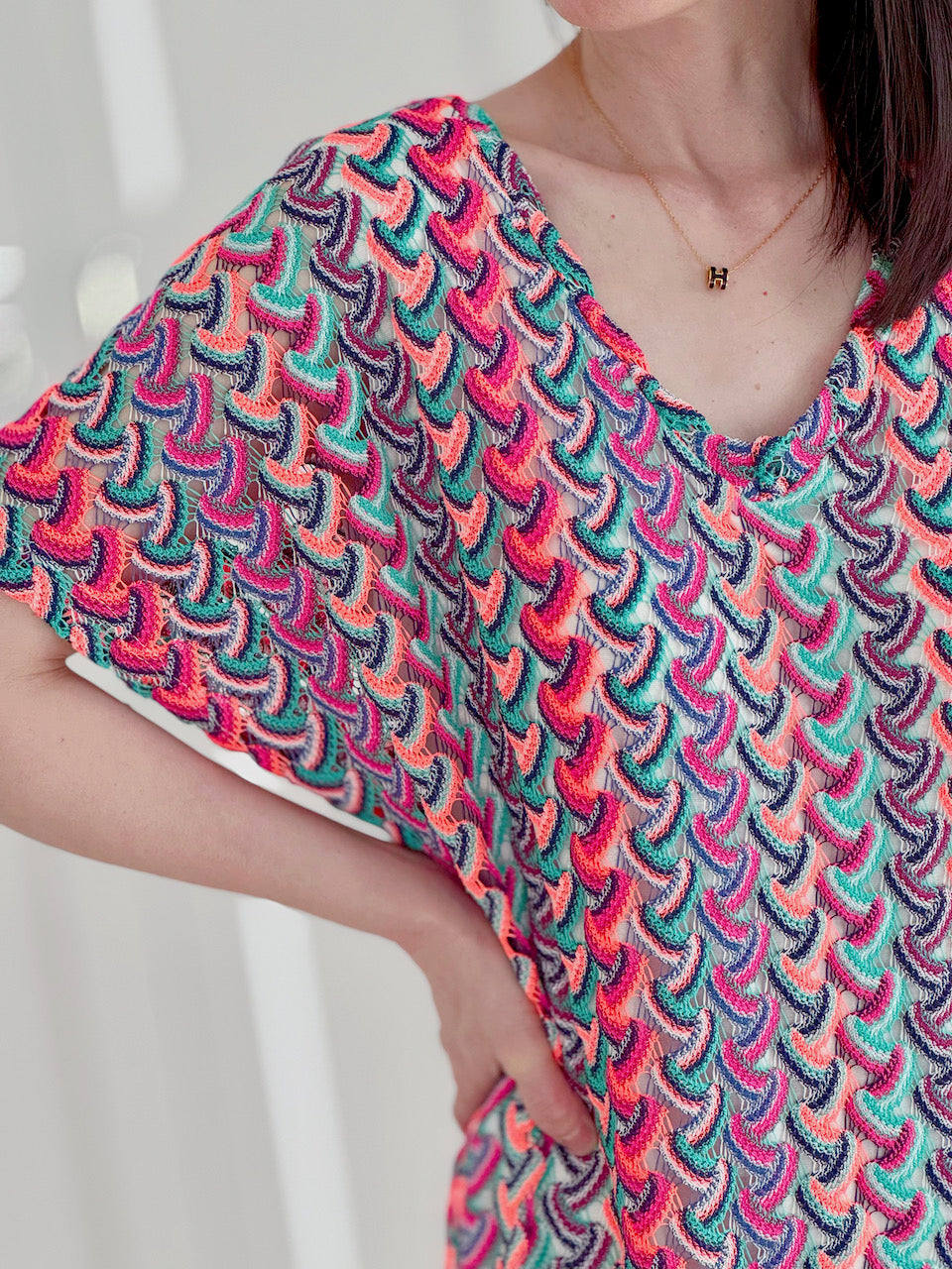 Boho Häkelkleid, 3 Farben