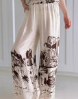 Satin-Hose, Artprint, 2 Farben