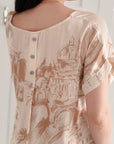 Satin-T-Shirt, Artprint, 2 Farben