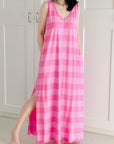 Sommerkleid, Blockstreifen, 4 Farben