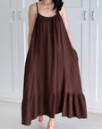Musselin Sommerkleid, 4 Farben