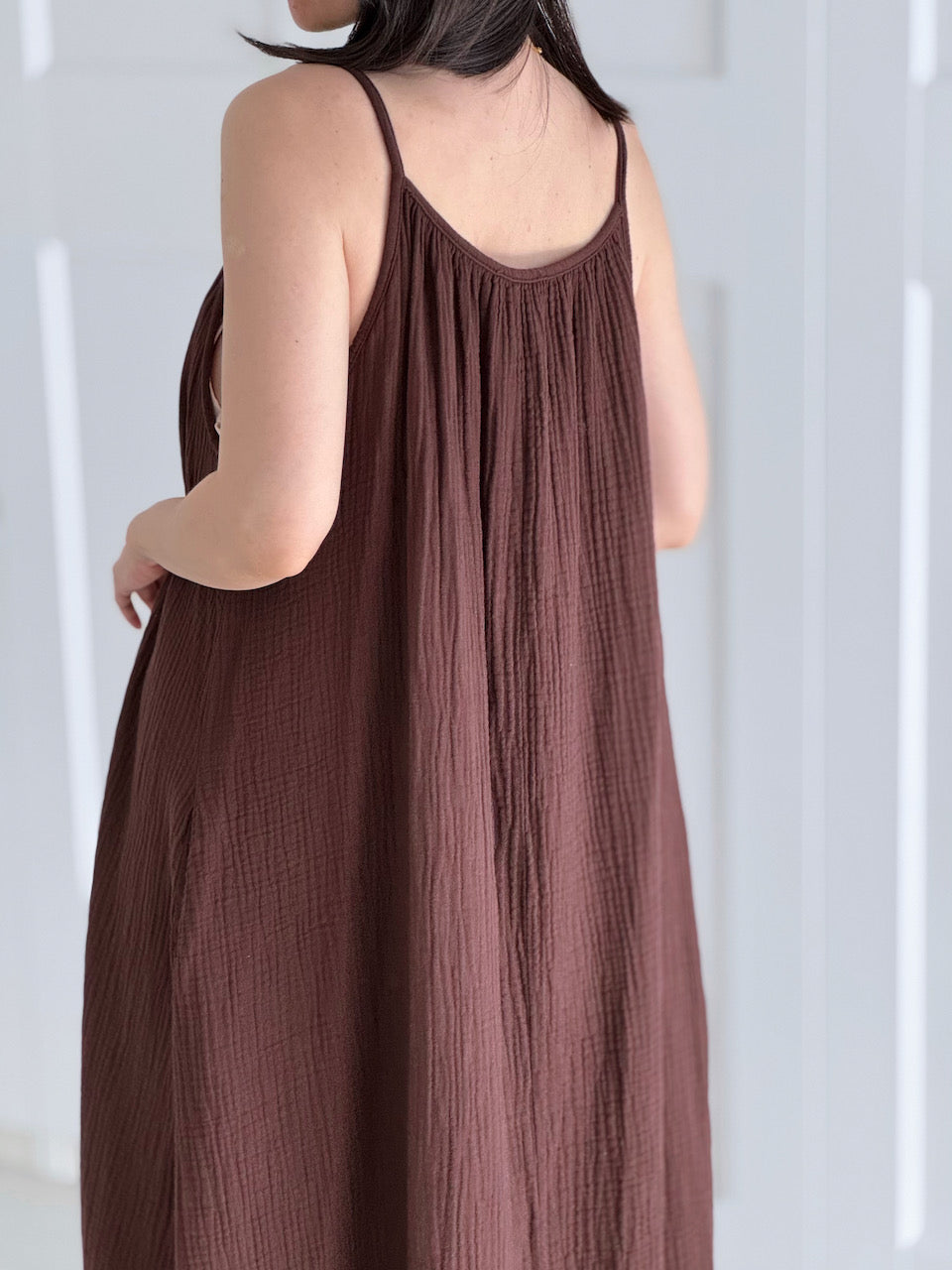Musselin Sommerkleid, 4 Farben