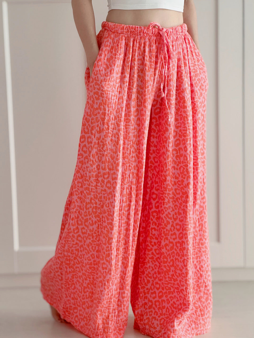 Musselin Hose, Leo, 3 Farben