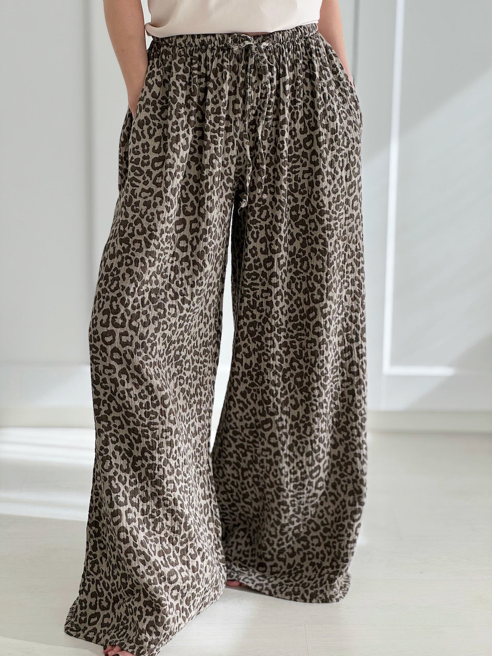 Musselin Hose, Leo, 2 Farben