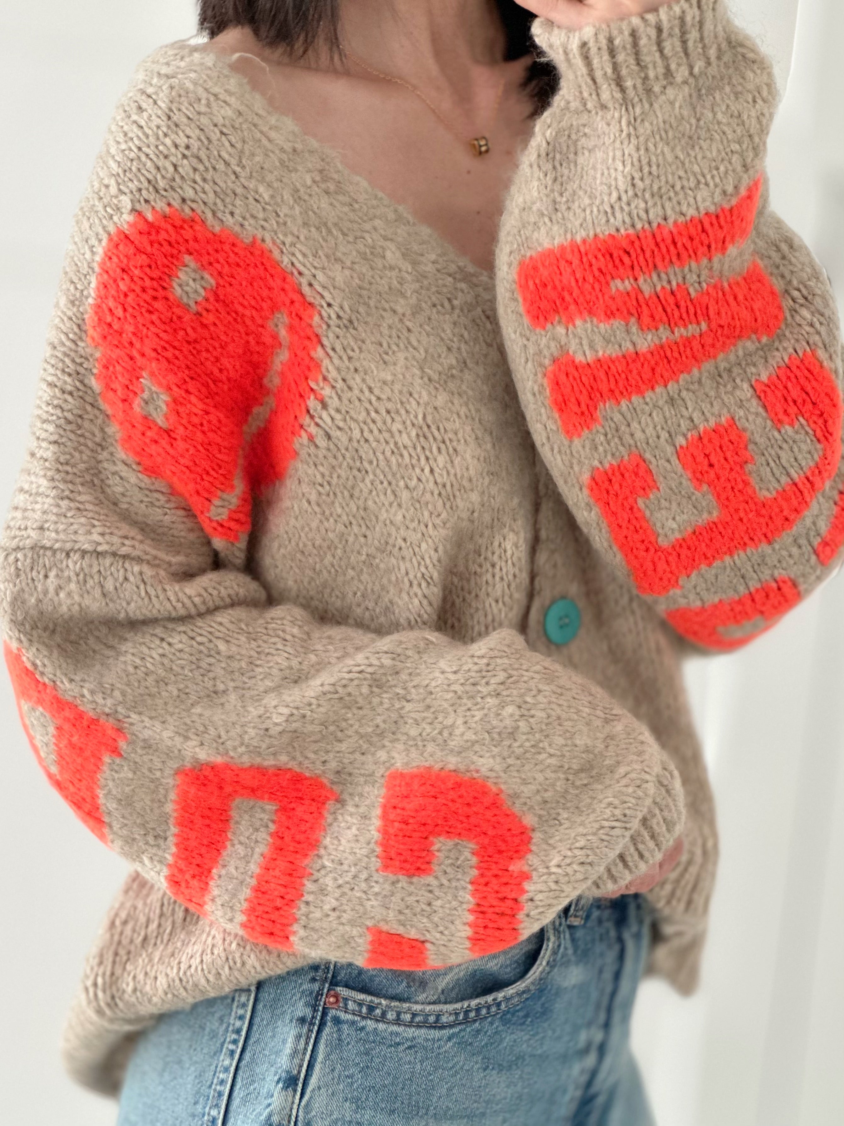 Strickjacke, Copenhagen, Flauschi, 4 Farben