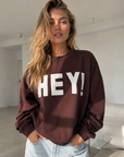 Sweatshirt, 3D-HEY!, 6 Farben