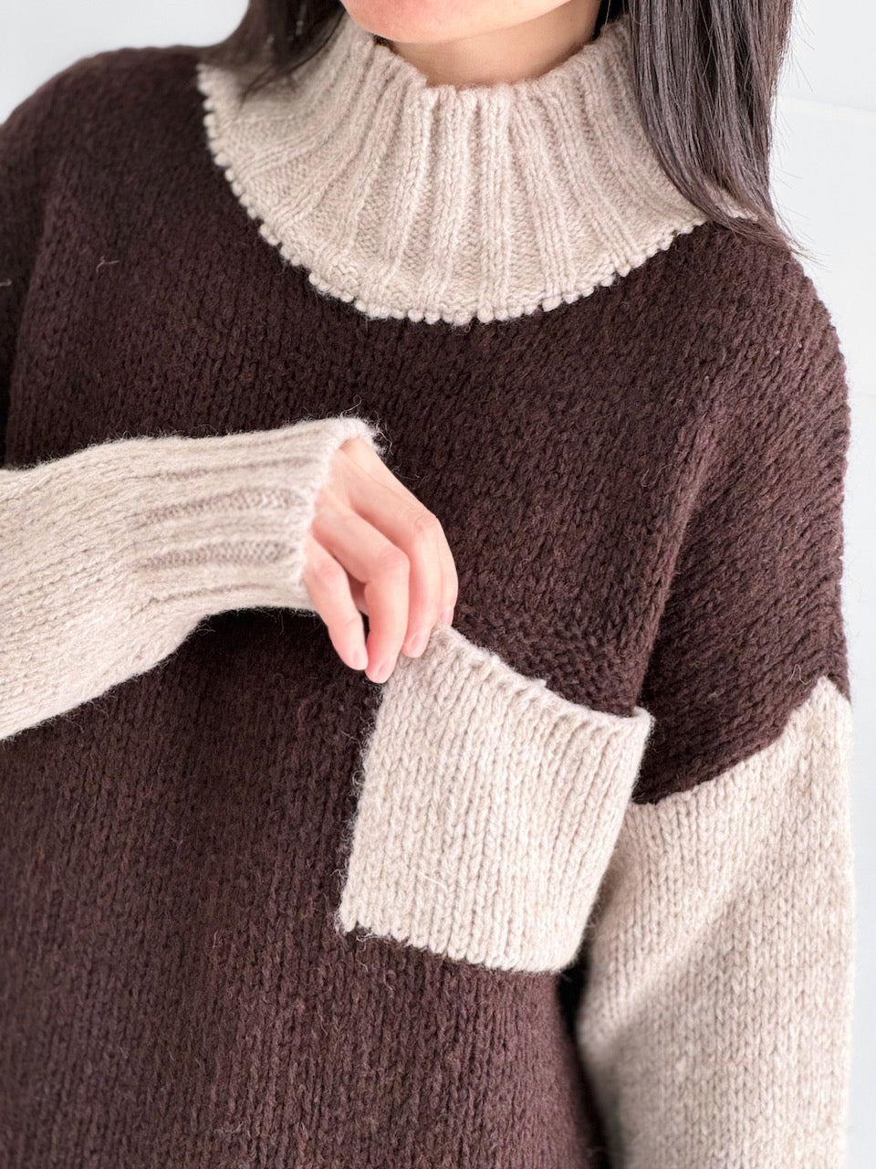 Pullover, Color Pocket, 3 Farben