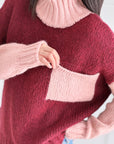 Pullover, Color Pocket, 3 Farben