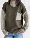 Pullover, Color Pocket, 3 Farben