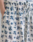 Baumwollhose, Blumen, 2 Farben