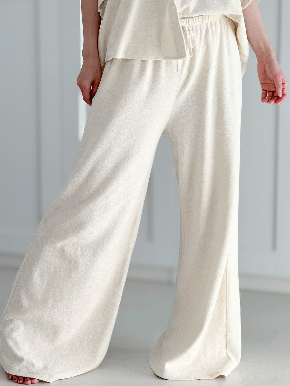Frottee-Hose, 4 Farben