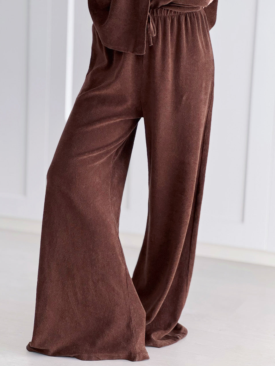 Frottee-Hose, 4 Farben