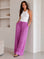 Musselin Hose, Wild-Leo, Violett-Rosa