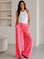 Musselin Hose, Wild-Leo, Pink-Weiß