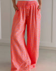 Musselin Hose, Wild-Leo, Neon-Orange