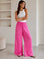 Musselin Hose, Wild-Leo, Neon-Pink