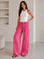 Musselin Hose, Wild-Leo, Rot