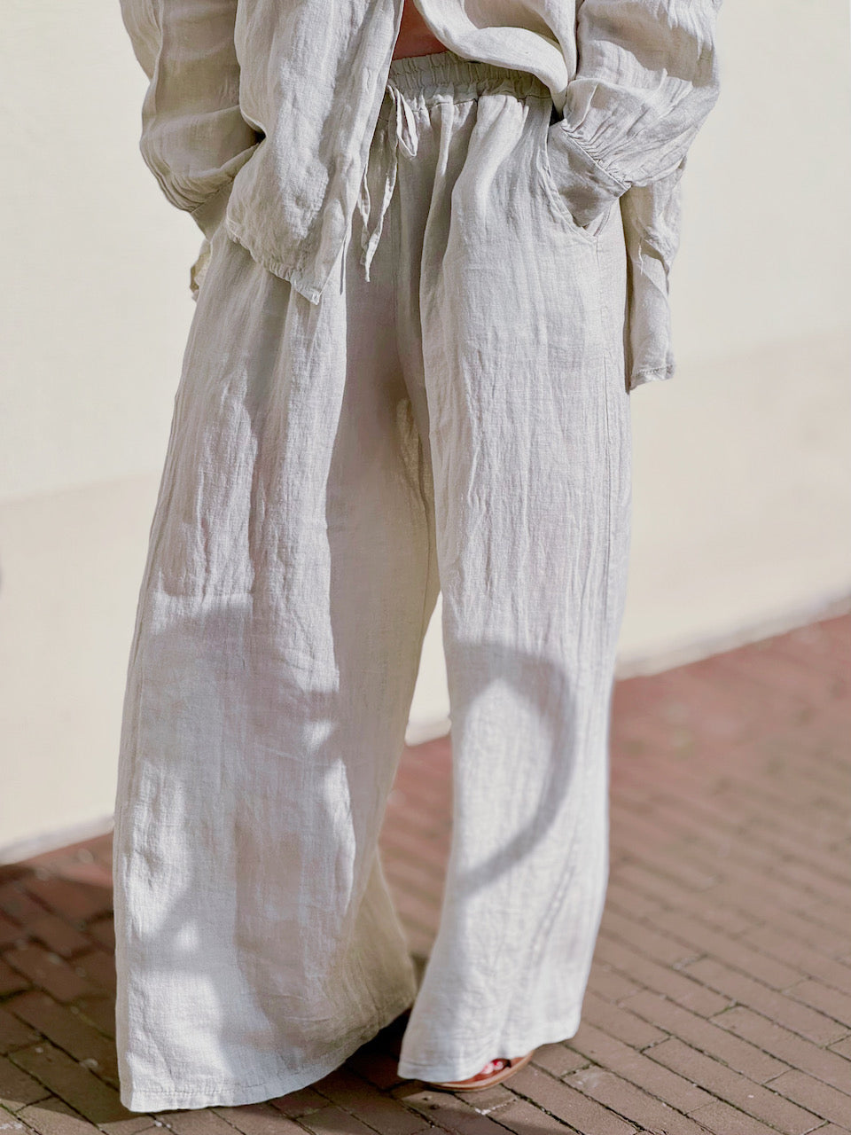 Leinen Hose, 4 Farben