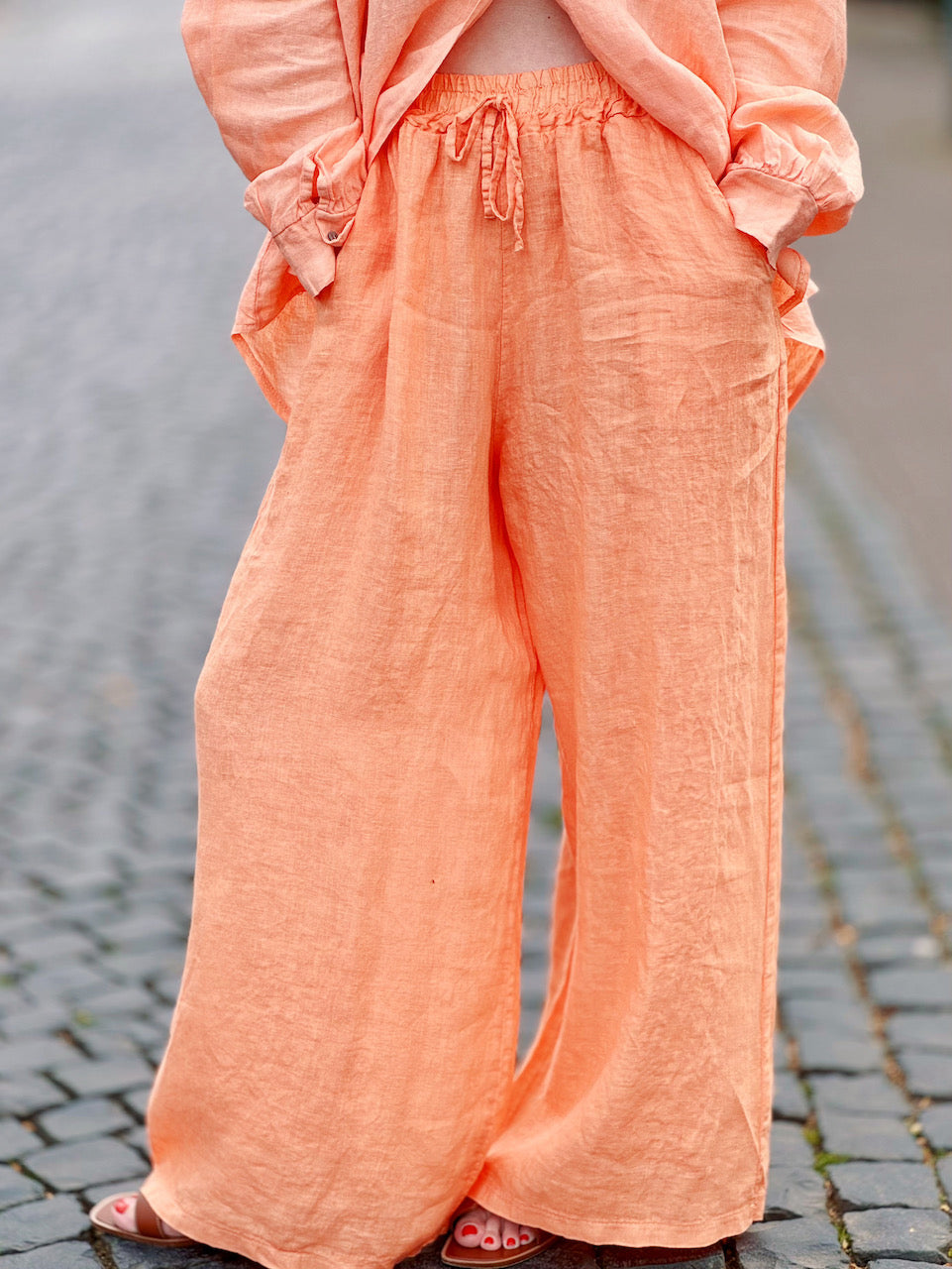 Leinen Hose, 4 Farben