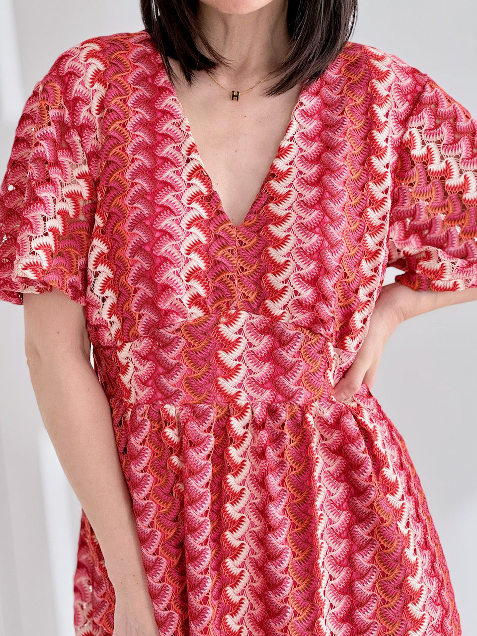 Boho Kleid, Rückenausschintt