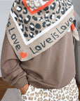 Dreieckstuch, Love & Leo, 5 Farben