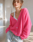 Strickjacke, Alpaka, 10+ Farben