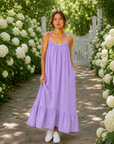 Musselin Sommerkleid, 4 Farben