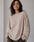 Sweatshirt, Perfect Life, Leo, Taupe