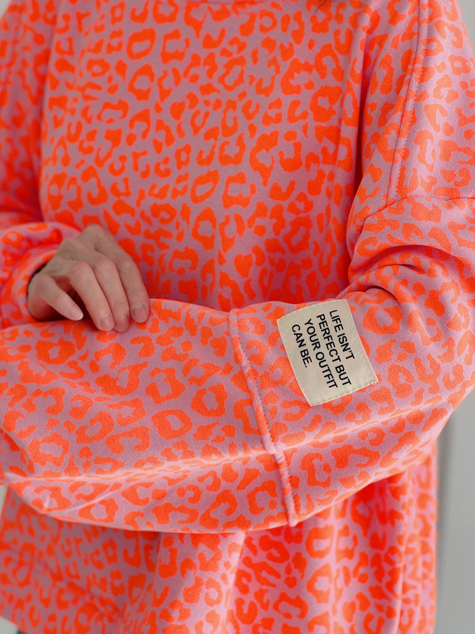 Sweatshirt, Perfect Life, Leo, Neon