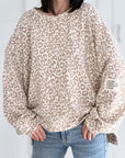 Sweatshirt, Perfect Life, Leo, Taupe