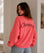 Sweatshirt, Champagne Club, Korallrosa