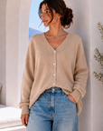 Strickjacke, Alpaka, 10+ Farben