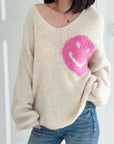 Pullover, Smiley & St. Tropez, Flauschi, 5 Farben