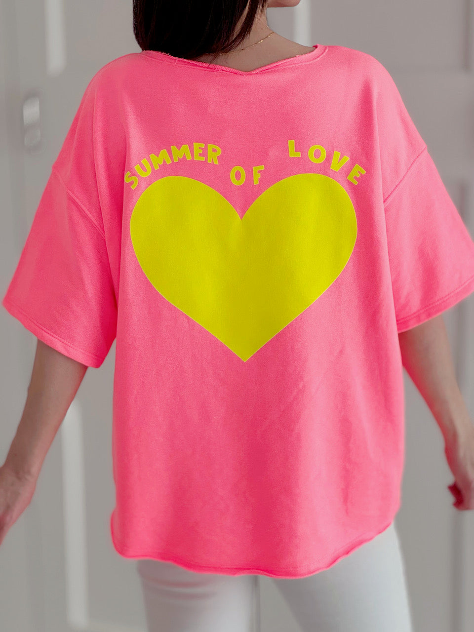 Sweat-T-Shirt, Summer of Love, 3 Farben