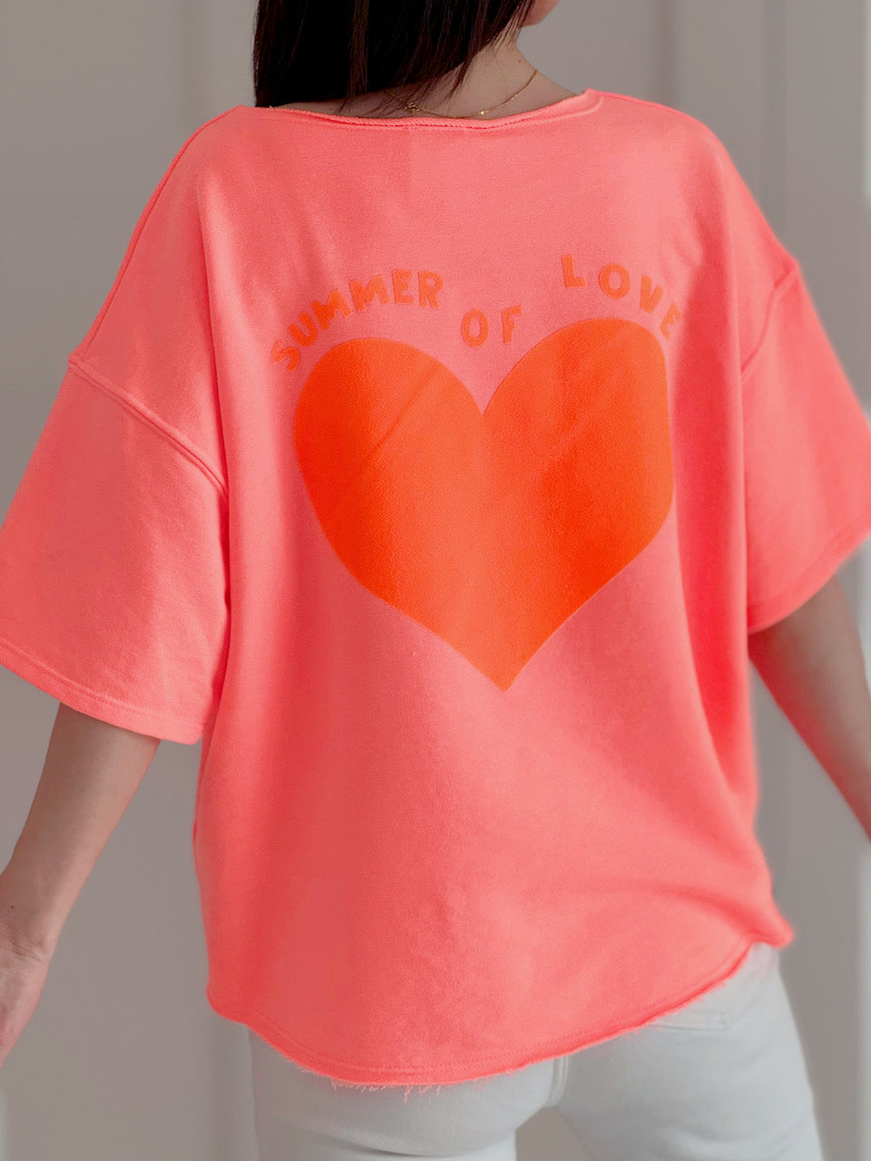 Sweat-T-Shirt, Summer of Love, 3 Farben