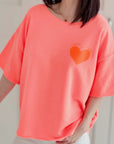 Sweat-T-Shirt, Summer of Love, 3 Farben