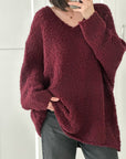 Bouclé Pullover, 5 Farben