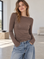 Cashmere Longsleeves, Taupe
