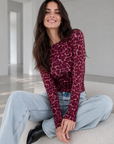 Cashmere Longsleeves, Leo, Fuchsie