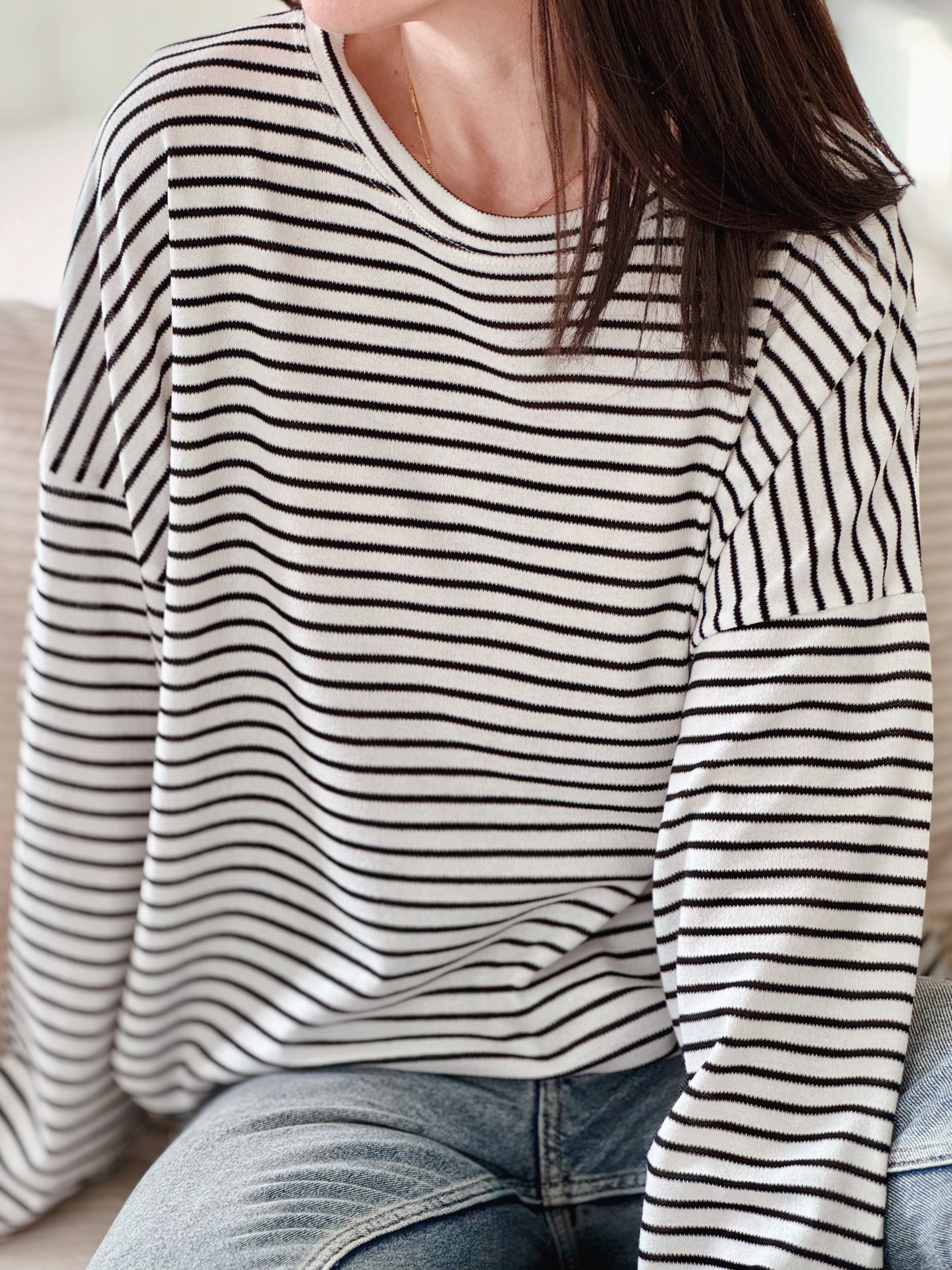 Longsleeves, Frotte, 3 Farben