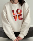 Sweatshirt, LOVE