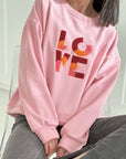 Sweatshirt, LOVE