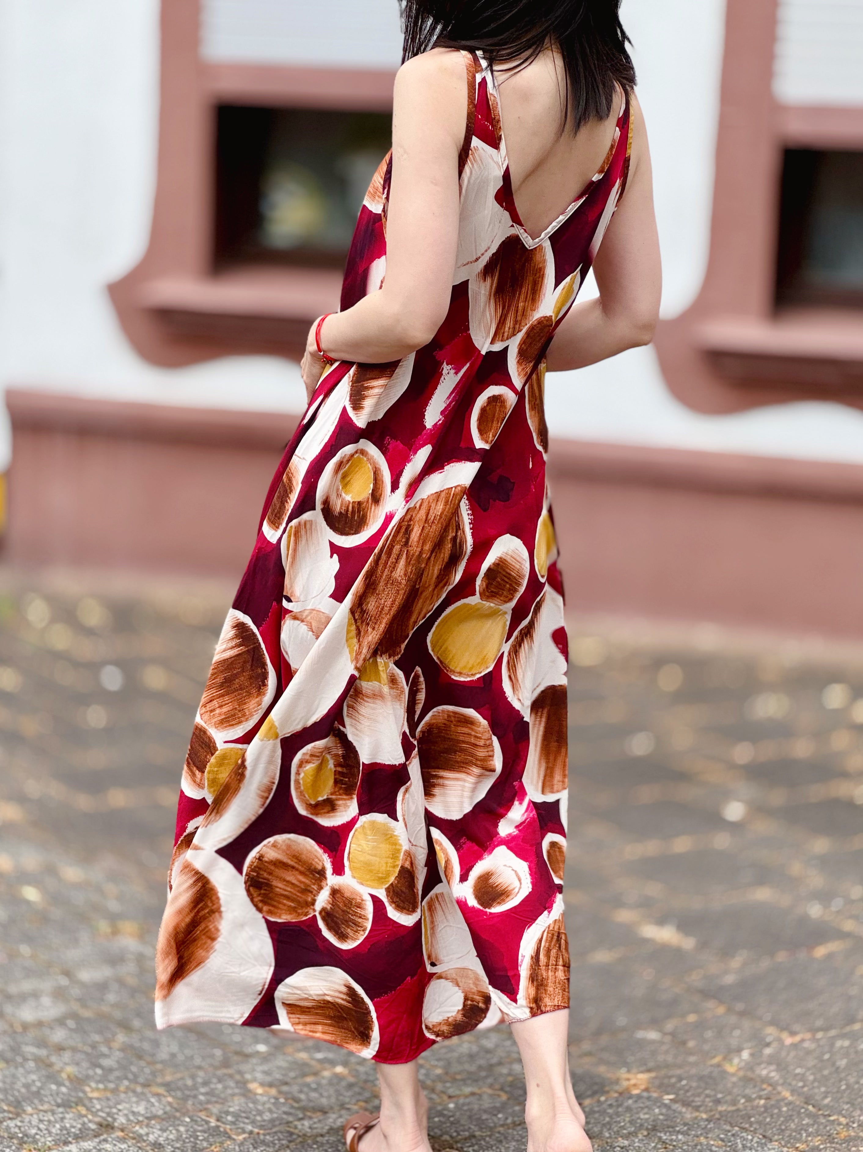 Sommerkleid, Farbkreise, 6 Farben
